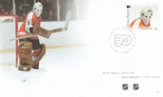 2015 Canada #2871 Great Canadian Goalies - Bernie Parent FDC