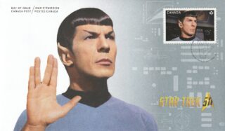 2016 Canada #2920 Star Trek: Commander Spock FDC
