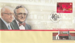 2004 Canada #2032 Home Hardware: Map of Canada FDC