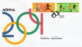 2004 Canada #2050a 2004 Olympic Summer Games FDC