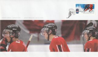 2008 Canada #2265 2008 IIHF World Championship: Hockey Players FDC