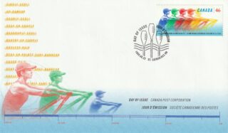 1999 Canada #1805 World Rowing Championships FDC