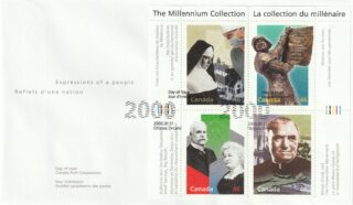 2000 Canada #1823 The Millennium Collection – 6 Social Progress FDC