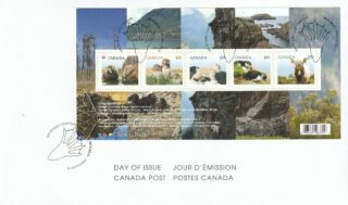 2014 Canada #2709 Baby Wildlife Definitives FDC