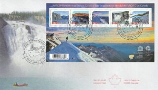 2014 Canada #2718 UNESCO World Heritage Sites in Canada (1) FDC