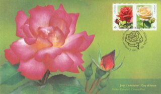 2014 Canada #2730 - 2731 Roses FDC