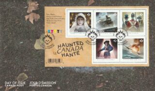 2014 Canada #2748 Haunted Canada - 1 FDC