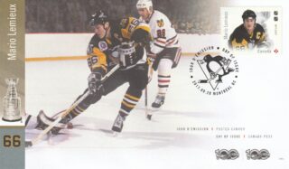 2017 Canada #3031 NHL: The Ultimate Six: Mario Lemieux FDC