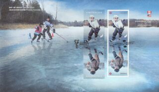 2017 Canada #3040 - 3041 & US #5252 - 5253 History of Hockey FDC