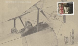 2019 Canada #3173 Canadians in Flight: William George Barker, VC (1894-1930) FDC