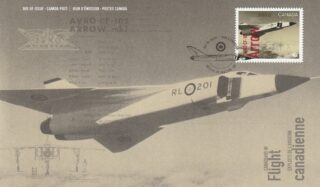 2019 Canada #3175 Canadians in Flight: Avro CF-105 Arrow FDC