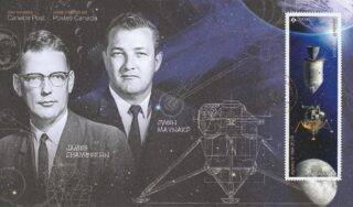 2019 Canada #3188 - 3189 Apollo 11 FDC