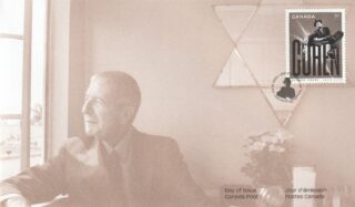 2019 Canada #3195f Leonard Cohen, Sitting FDC