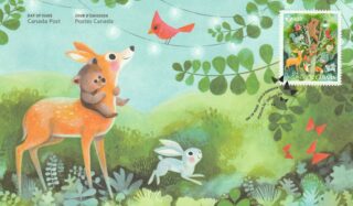 2020 Canada #B30 Canada Post Community Foundation - Animals and bountiful tree FDC