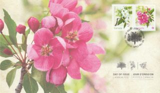 2021 Canada #3284 - 3285 Crabapple Blossoms FDC