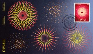 2022 Canada #3354 Diwali FDC