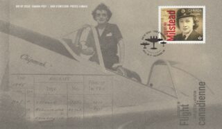 2022 Canada #3356 Canadians in Flight: Violet "Vi" Milstead FDC