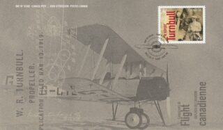 2022 Canada #3358 Canadians in Flight: Wallace Rupert Turnbull FDC