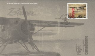 2022 Canada #3359 Canadians in Flight: de Havilland Canada DHC-2 Beaver FDC