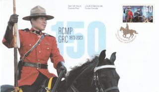 2023 Canada #3382 RCMP 150th anniversary FDC