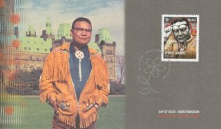 2023 Canada #3386 Indigenous Leaders: George Manuel FDC