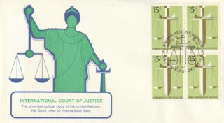 1979 United Nations New York #314 International Court of Justice, The Hague, Netherlands FDC