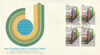 1980 United Nations New York #316 New International Economic Order FDC