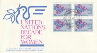 1980 United Nations New York #319 United Nations Decade for Women FDC