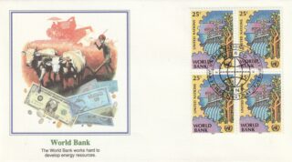 1989 United Nations New York #546 World Bank - Energy and Nature FDC
