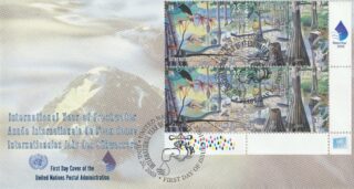2003 United Nations New York #847a International Year of Freshwater FDC