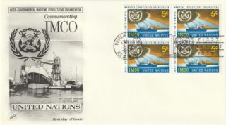 1964 United Nations New York #123 Inter-Governmental Maritime Consultative Organization FDC