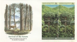 1988 United Nations New York #523a Survival of the Forests FDC