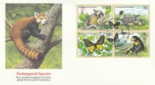 1998 United Nations New York #733a Endangered Species FDC