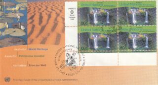1999 United Nations New York #755 World Heritage Sites, Australia - Wet Tropics of Queensland FDC