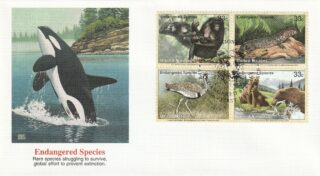 2000 United Nations New York #776a Endangered Species FDC