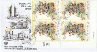 2002 United Nations New York #817 Children and Stamps FDC