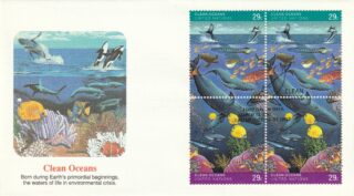 1992 United Nations New York #604a Clean Oceans FDC