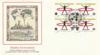 1993 United Nations New York #624 Healthy Environment Personal - Man FDC