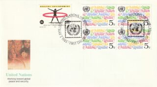 1993 United Nations New York #626 United Nations FDC