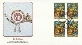 1994 United Nations New York #645 Sleeping Child by Stanislaw Wyspianski FDC