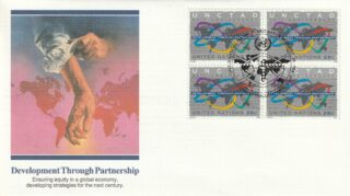 1994 United Nations New York #653 UNCTAD, 30th Anniversary FDC