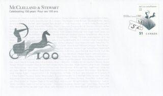 2006 Canada #2151 McClelland & Stewart Centenary FDC