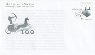 2006 Canada #2151 McClelland & Stewart Centenary FDC