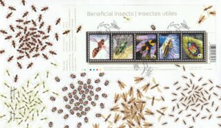 2010 Canada #2410a Beneficial Insects FDC