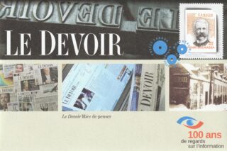 2010 Canada #S82 Le Devoir SEC