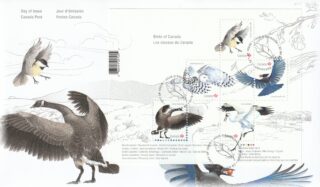 2018 Canada #3117 Birds of Canada - 3 FDC