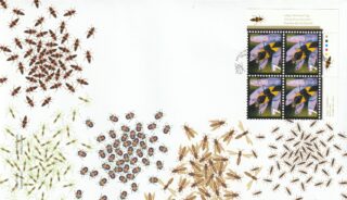 2010 Canada #2408 Beneficial Insects: Large Milkweed Bug FDC