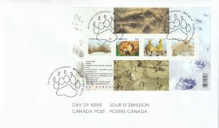 2011 Canada #2424 Baby Wildlife Definitives (1) FDC