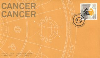 2011 Canada #2452 Signs of the Zodiac - Cancer: The Crab FDC