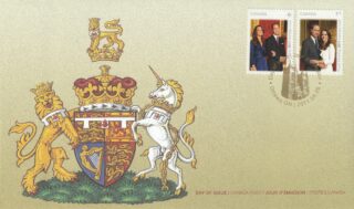 2011 Canada #2466 - 2467 Royal Wedding: Catherine Middleton and Prince William FDC
